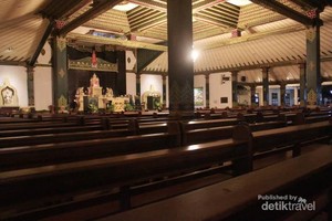 Gereja Unik Dengan Nuansa Jawa di Bantul