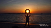 Sunset yang cantik