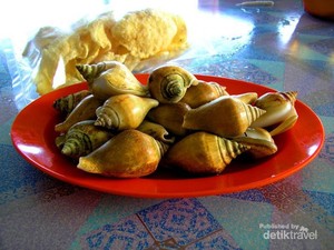 Gonggong, Kuliner Unik dari Sungai Enam di Bintan Timur
