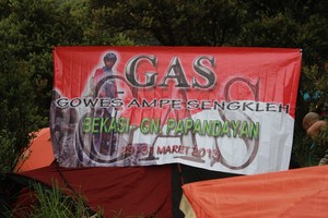 Gowes Sepeda Mendaki Gunung Papandayan, Berani?