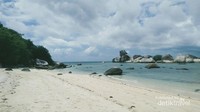 Indahnya pemandangan di sekitar Pulau Kelayang