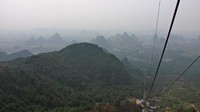 Cable car in Yao mountain