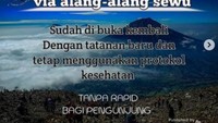 Dari instagram @alangalangsewu Gunung Sindoro