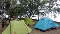 Kemping di Pulau Gusung Pandan