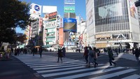 Suasana di Shibuya Crossing yang tak pernah sepi