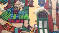 salah satu mural di sudut Hajj Lane