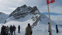 Suasana puncak Jungfraujoch (Ardhi/detikInet)