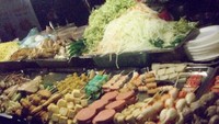 Makanan di Night Market, Phnom Penh