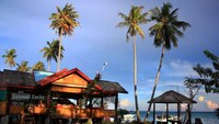Cottage di pinggir pantai (Akhmad Zacky/dTraveler)