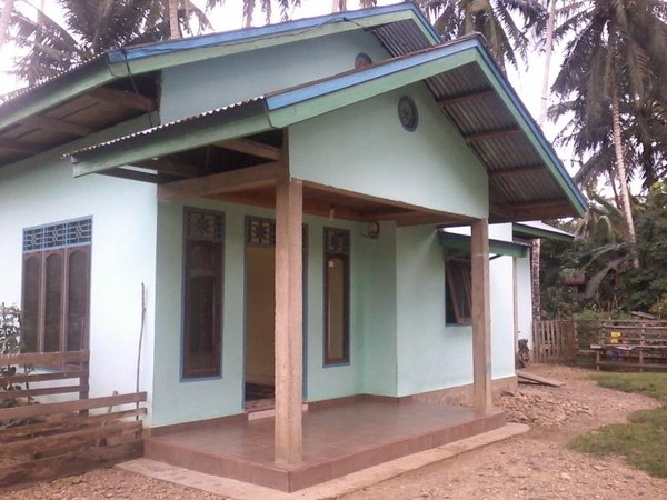 Salah satu rumah homestay di Desa Tanjung Belit