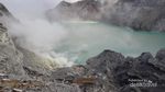 Hujan-hujanan Mendaki Kawah Ijen, Berakhir Bahagia