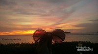 Sunset di Pulau Melinjo