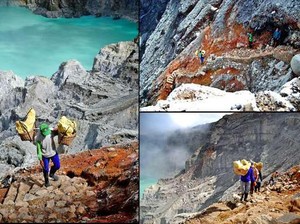 Ijen, Dataran Tinggi Penghasil Belerang di Jawa Timur