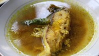 Begini penampakan ikan keureuling masak asam Keuung