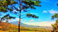 Pemandangan Indah dari bukit gajah bobok