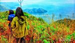 Indah Danau Toba Dilihat dari Bukit Gajah Bobok