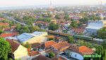 Indahnya Cirebon Dilihat dari Atas Menara Masjid Agung
