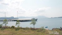 Dermaga  yang menjadi persinggahan kapal pesiar internasional