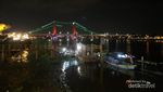 Indahnya Jembatan Ampera di Malam Hari