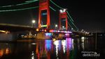 Indahnya Jembatan Ampera di Malam Hari