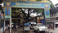 Memasuki wilayah Myanmar
