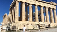 Kuil Parthenon yang melegenda di Athea
