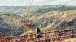 Indahnya Pemandangan Sungai Oya dari Kebun Buah Mangunan