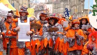 Peserta karnaval (Dok Budiman/KBRI Bern)
