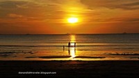 Sunset di Pantai Lasiana