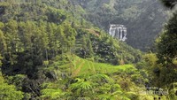 Curug Malela di kejauhan