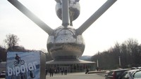Desain Atomium sangat futuristis (Foto: Fitraya/detikTravel)