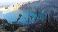Pemandang tercantik di Kawah Ijen