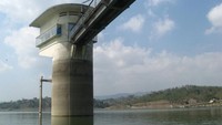 Pemantau air Waduk Tirta Cacaban