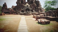 Salah satu bangunan gua di sudut lain