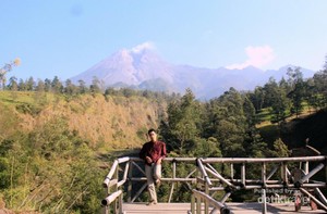 Ini Kali Talang, Wisata Alam Instagramable Berlatarkan Gunung Merapi