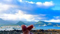 Pantai ini tepat banget dijuluki pantai indah di timur Bali
