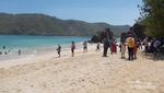 Ini Pantai Kuta tapi di Lombok