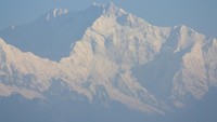 Puncak Gunung Kanchenjuga 8586 mdpl dan merupakan puncak ke 3 tertinggi di dunia