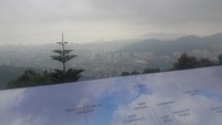 View dari atas Penang Hill