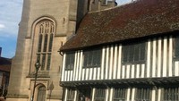 Gedung sekolah tempat Shakespeare menempuh ilmu