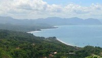 Pemandangan yang terlihat dari samping kiri puncak habibie