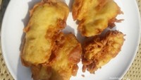 Pisang gorengnya manis dan legit