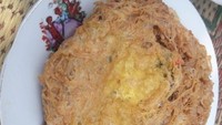 Telur dadar crispy yang bikin ketagihan