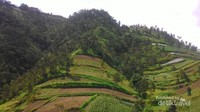 Pemandangan di sekitar menuju Bukit Gancik