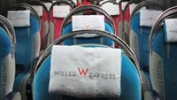 Bagian dalam Willer Bus (Potrait)