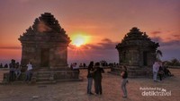Sunset di Candi Ijo