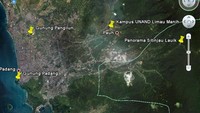 Citra Satelit Kota Padang