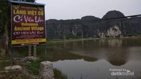 Suasana desa yang damai.