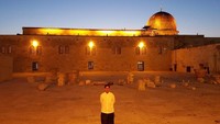 Masjidil Aqsa di kala Subuh