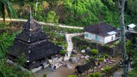 Panorama Masjid Tou Kayu Jao yang eksotik